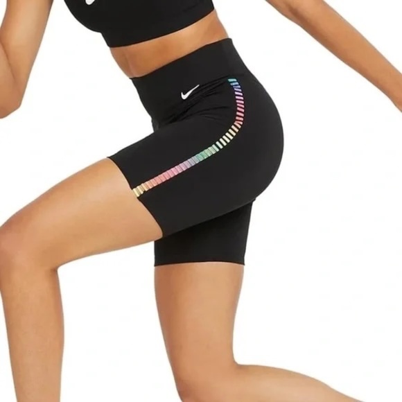 Nike Rainbow Ladder Bike Short Size S - Picture 2 of 7